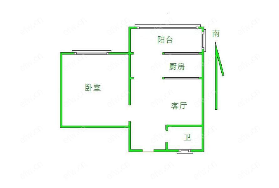 翠园新村(沁芳苑) 1室1厅