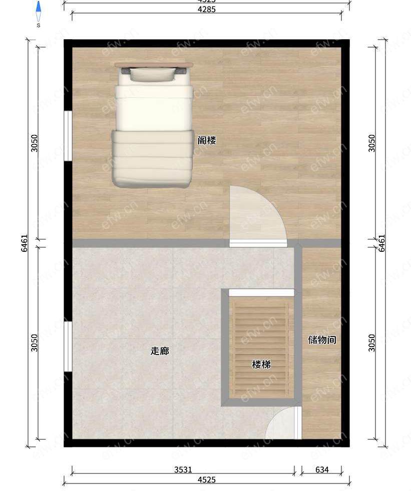 芦庄一区  3室1厅