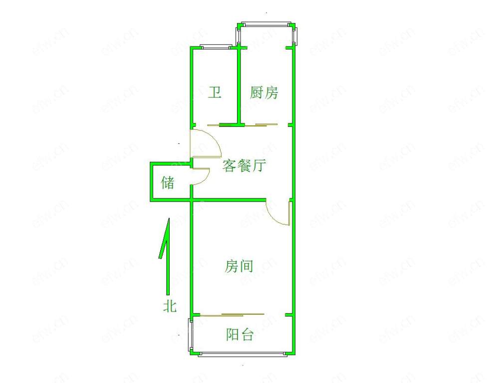 建设新村    1室1厅