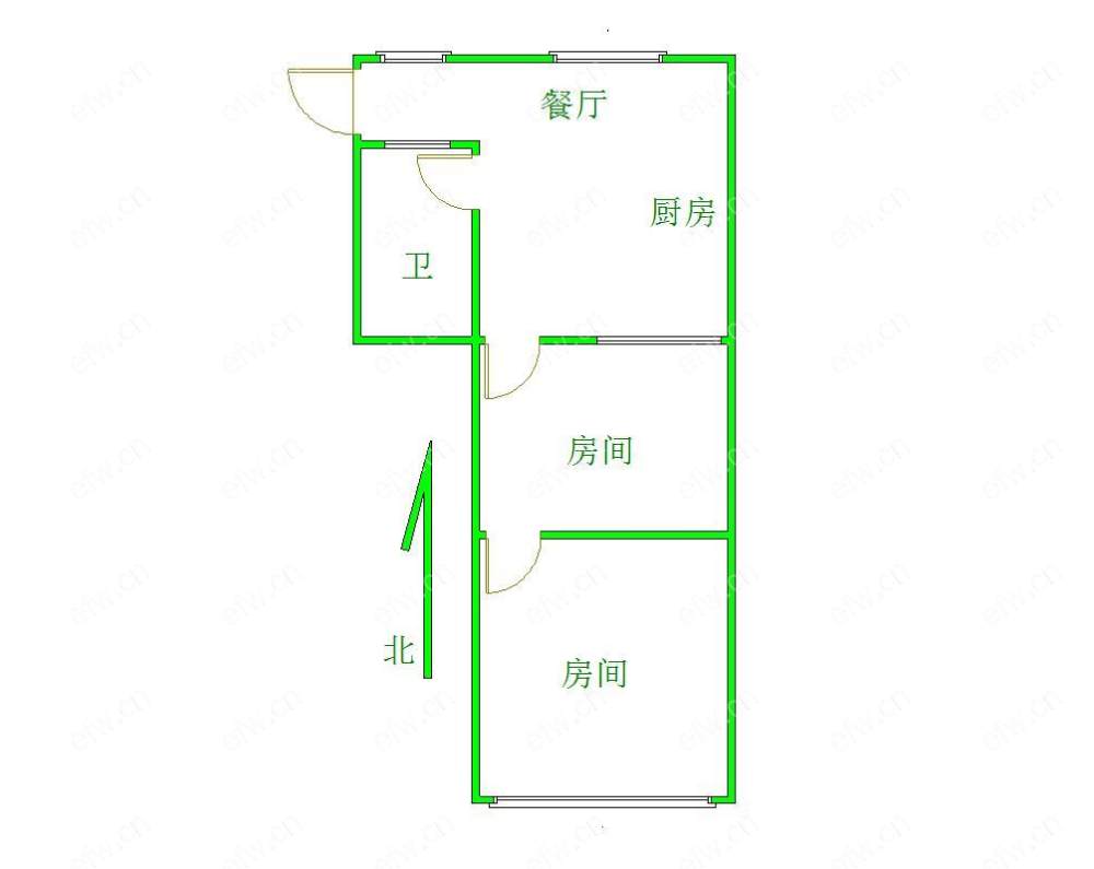 建设新村 2室1厅