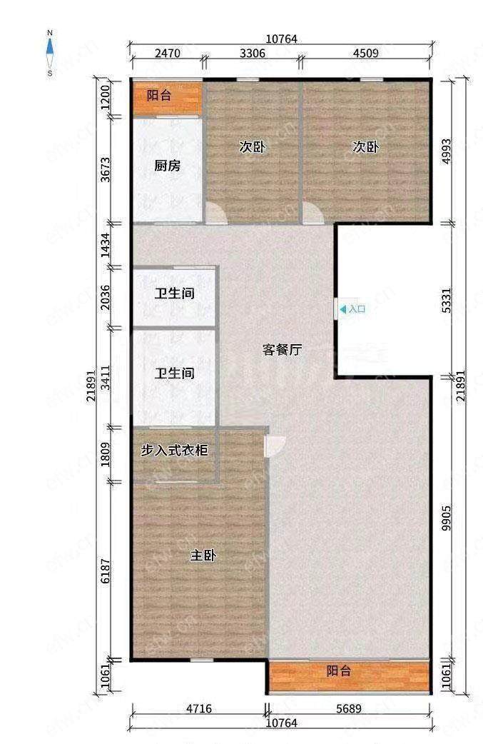 苏宁尊悦（新生路219号） 3室2厅