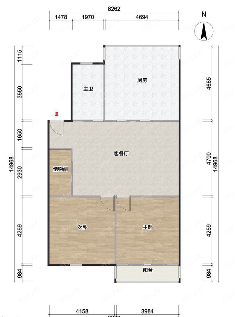 village room房 全明户型 另送家电