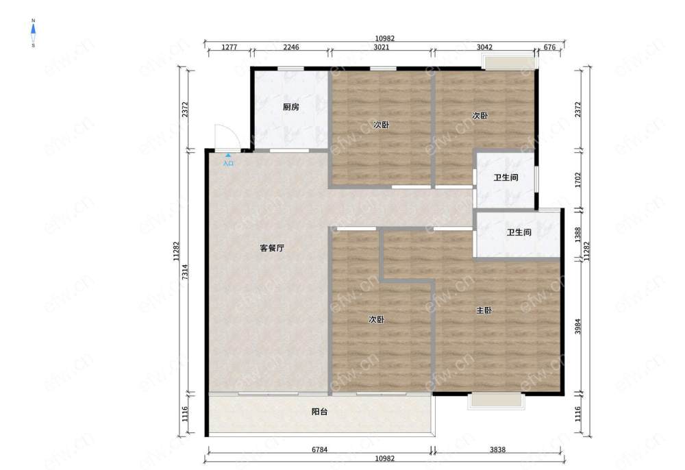 不靠铁路，精装拎包入住