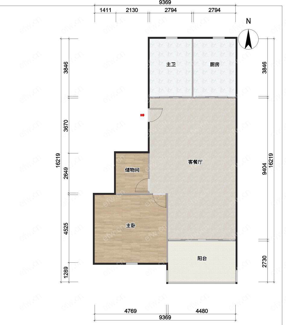 两房朝南 精装拎包入住 出入方便