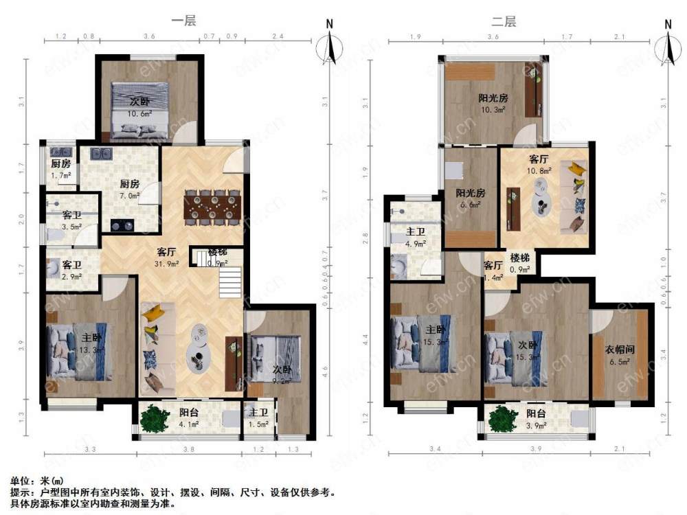 融创理想城市花园(亚美利加) 4室2厅