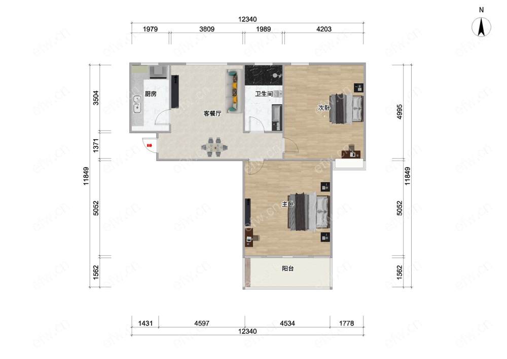 精装修。没住过人，拎包入住，不含土出