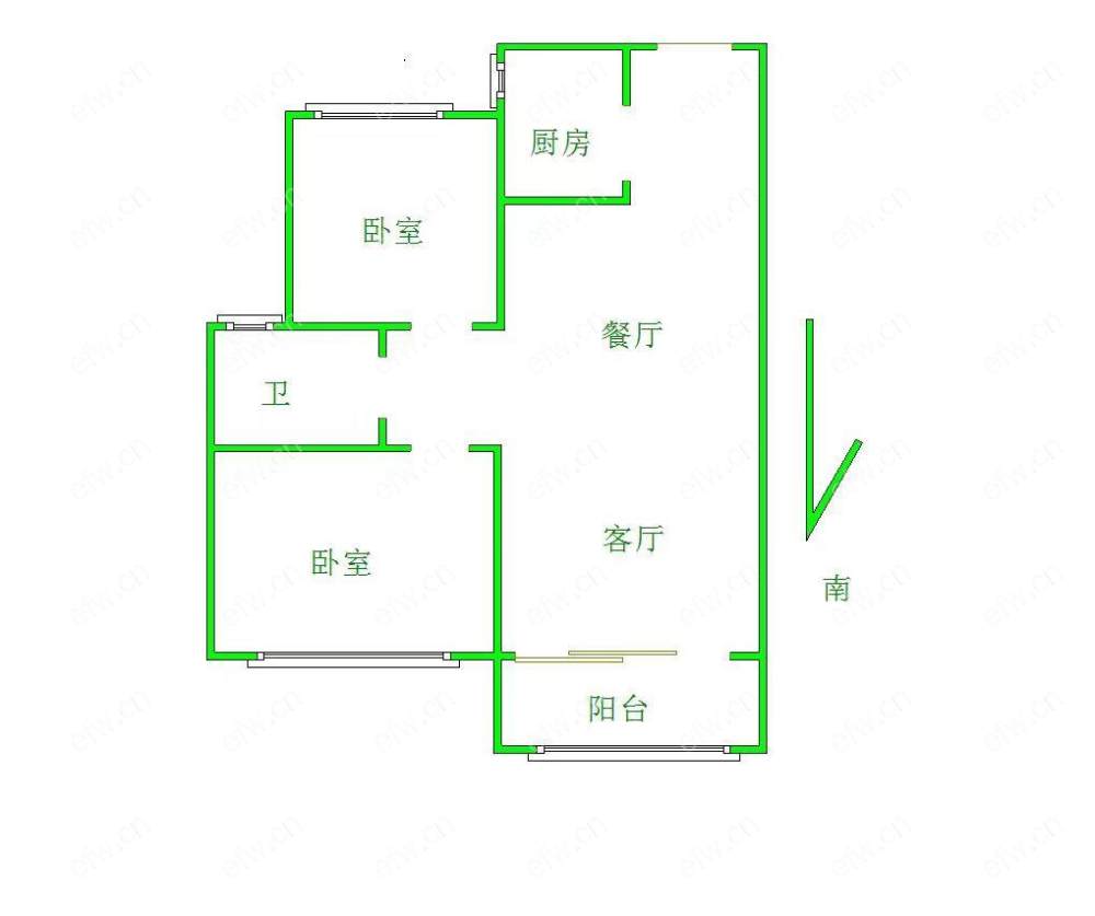 精装两房 诚信出售 看房方便