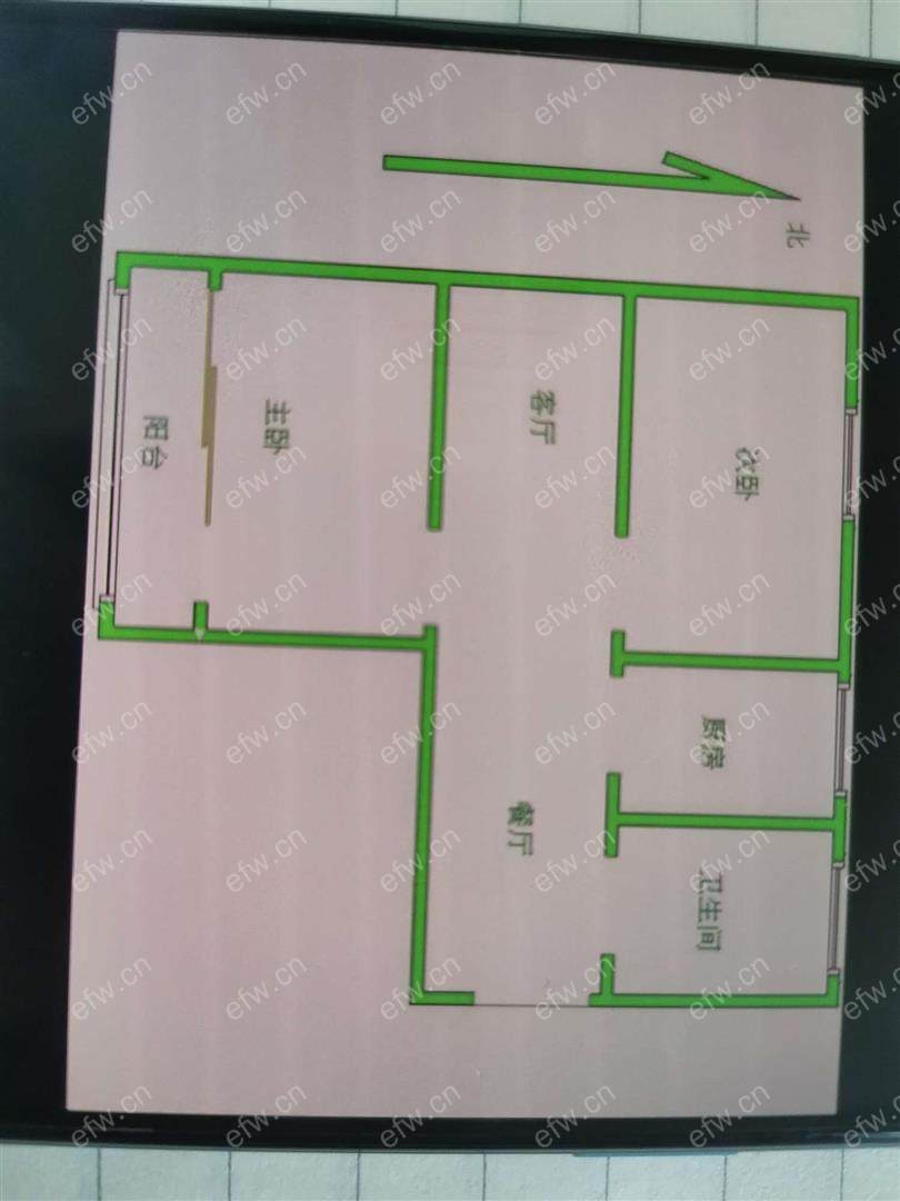 城南路4个房间越层式的