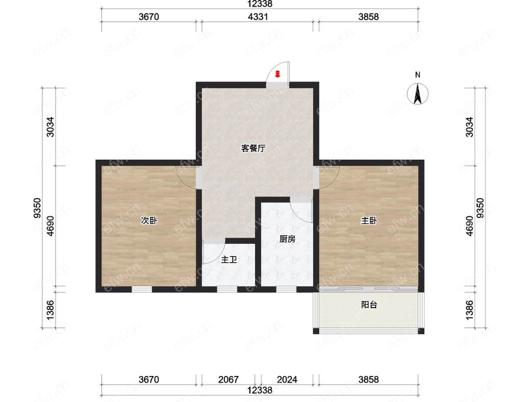 龙塘家园精装2房包土出