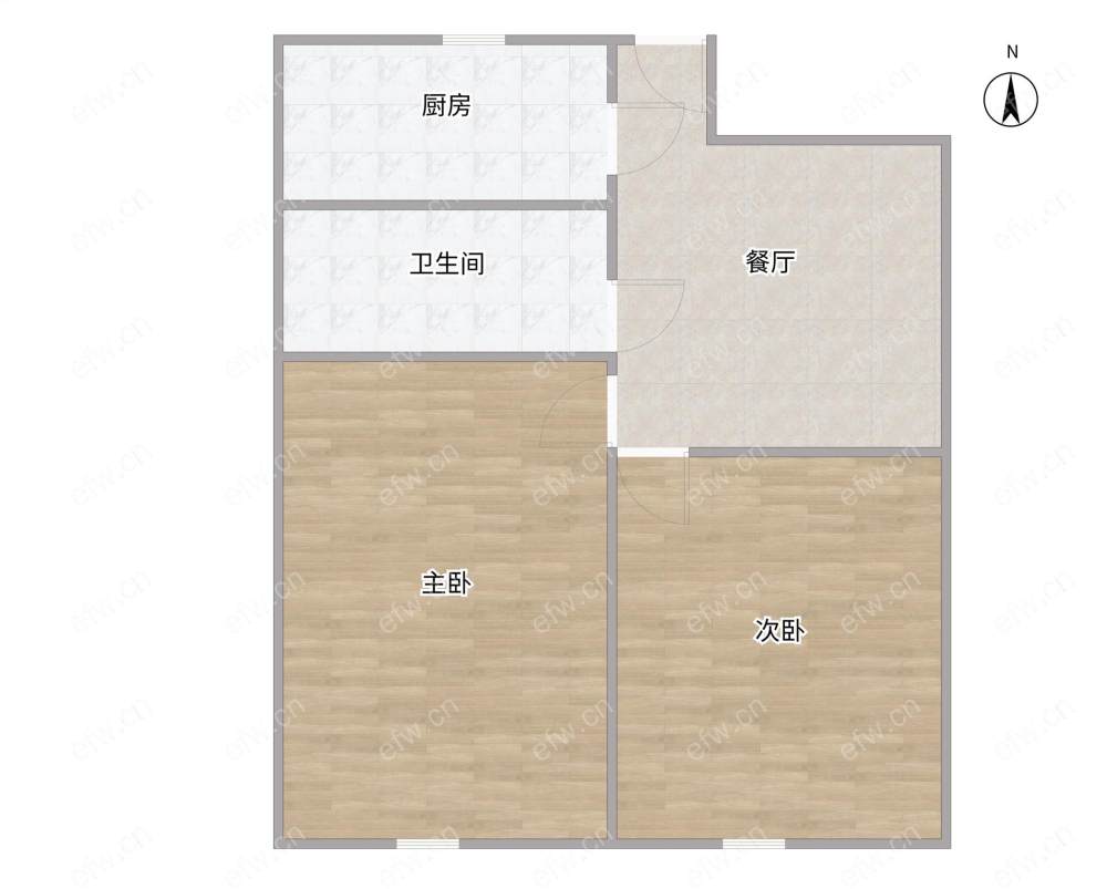 横街小区 2室1厅，胜利门地铁口，积余街可用，总价低