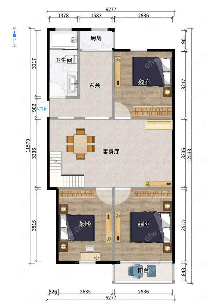 妙光苑  电梯房顶带阁楼 运河旁 地铁口