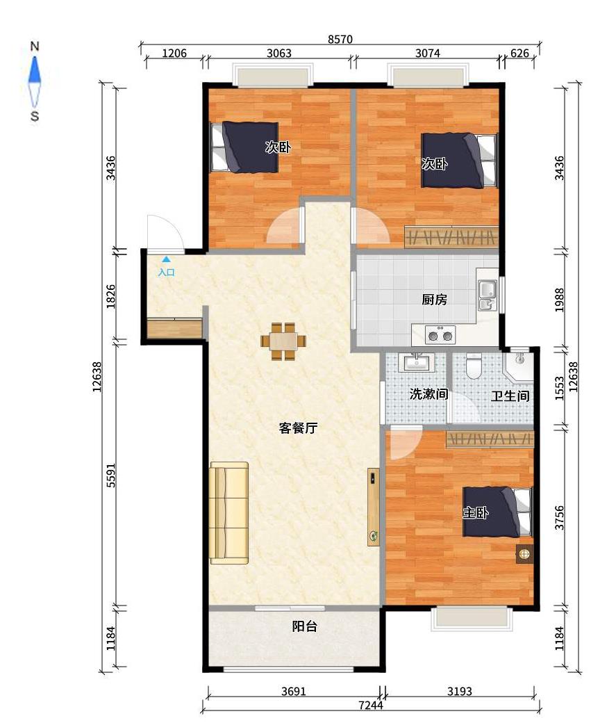 融创朗山(溪岸景园二区36-49)