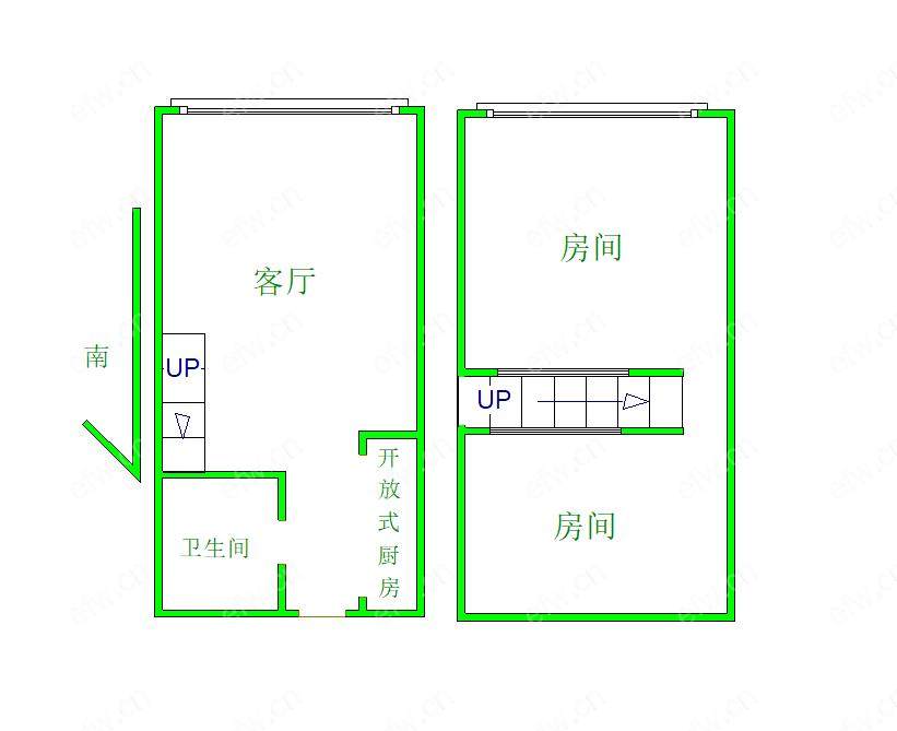 刘潭双地铁口，缤悦湾复式LOFT精装2房保养好，拎包入住，二次交易过了税费少