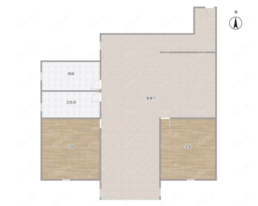 五里新村 3室2厅出售，有近200平方的大露台。