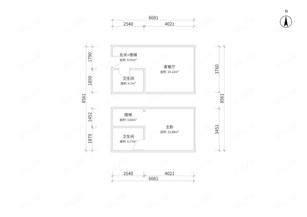 梦享城 1室1厅 业主急售