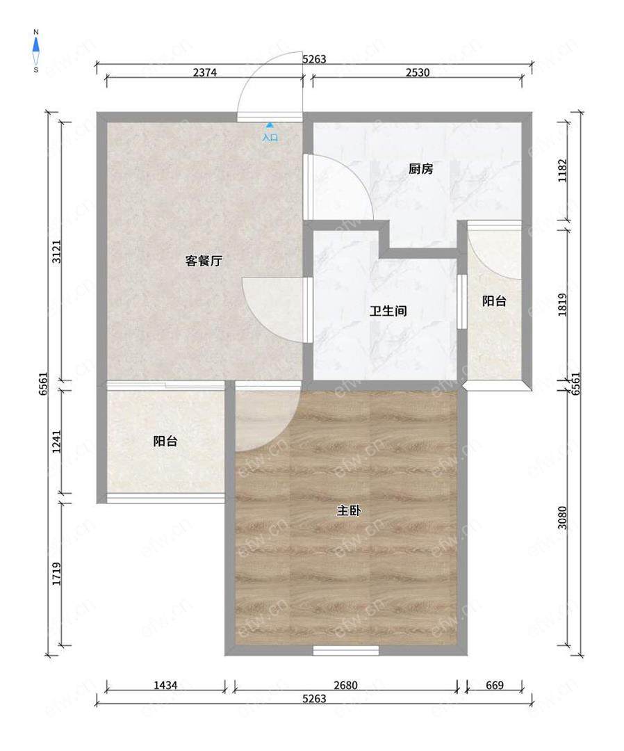 双地铁口 精装修  拎包住