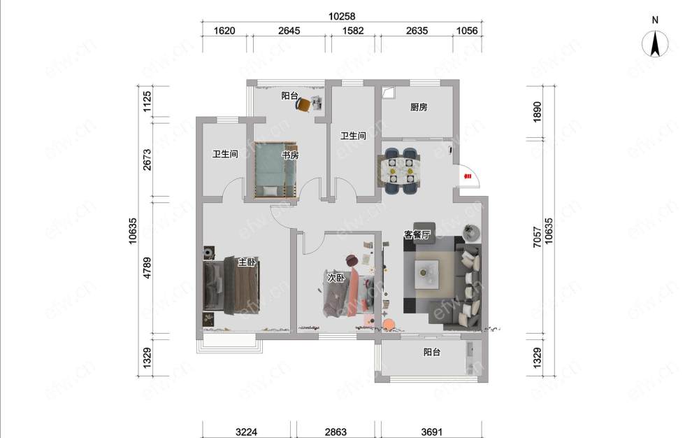 位置 看房小区南门21世纪有钥匙