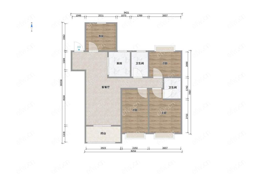 长泰际社区 4室2厅