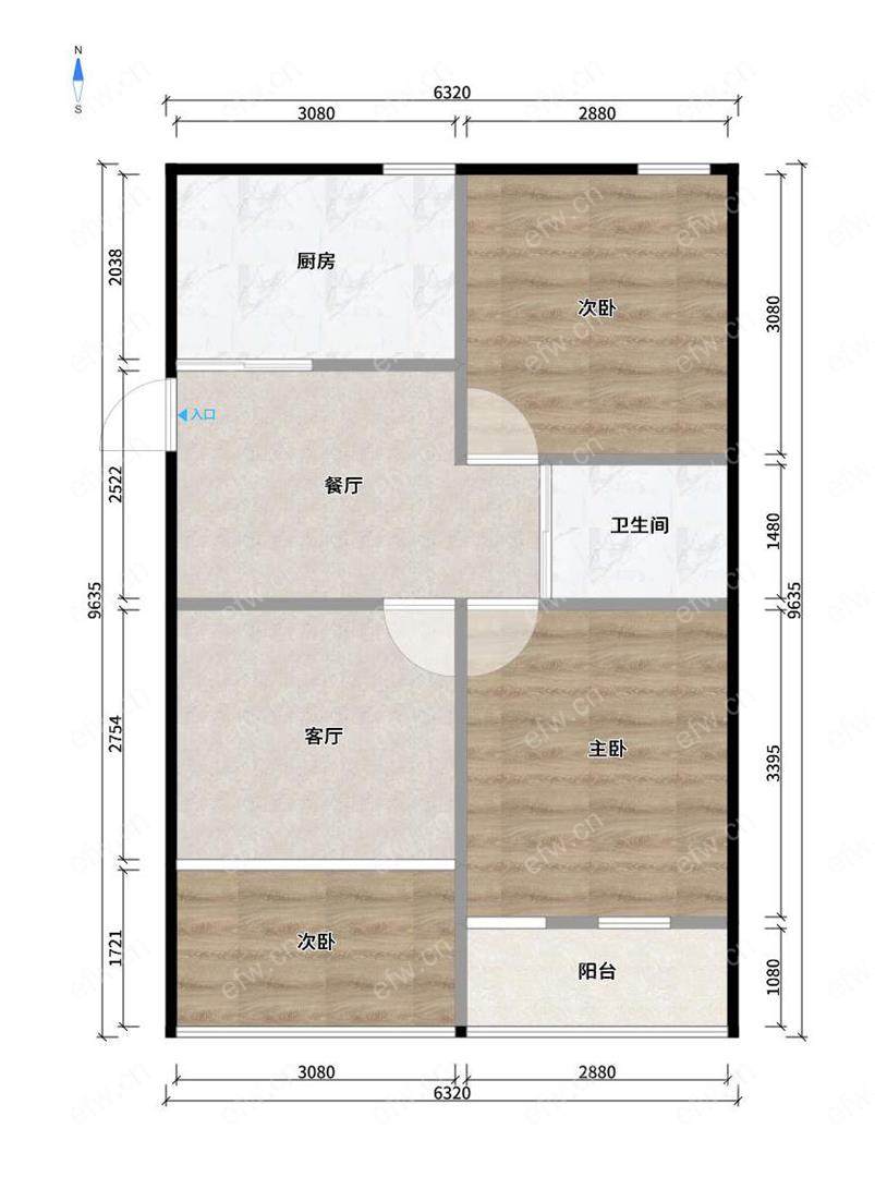 钱桥新村 3室一厅一卫