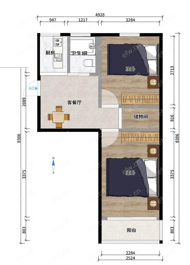 芦庄六区 两房好楼层