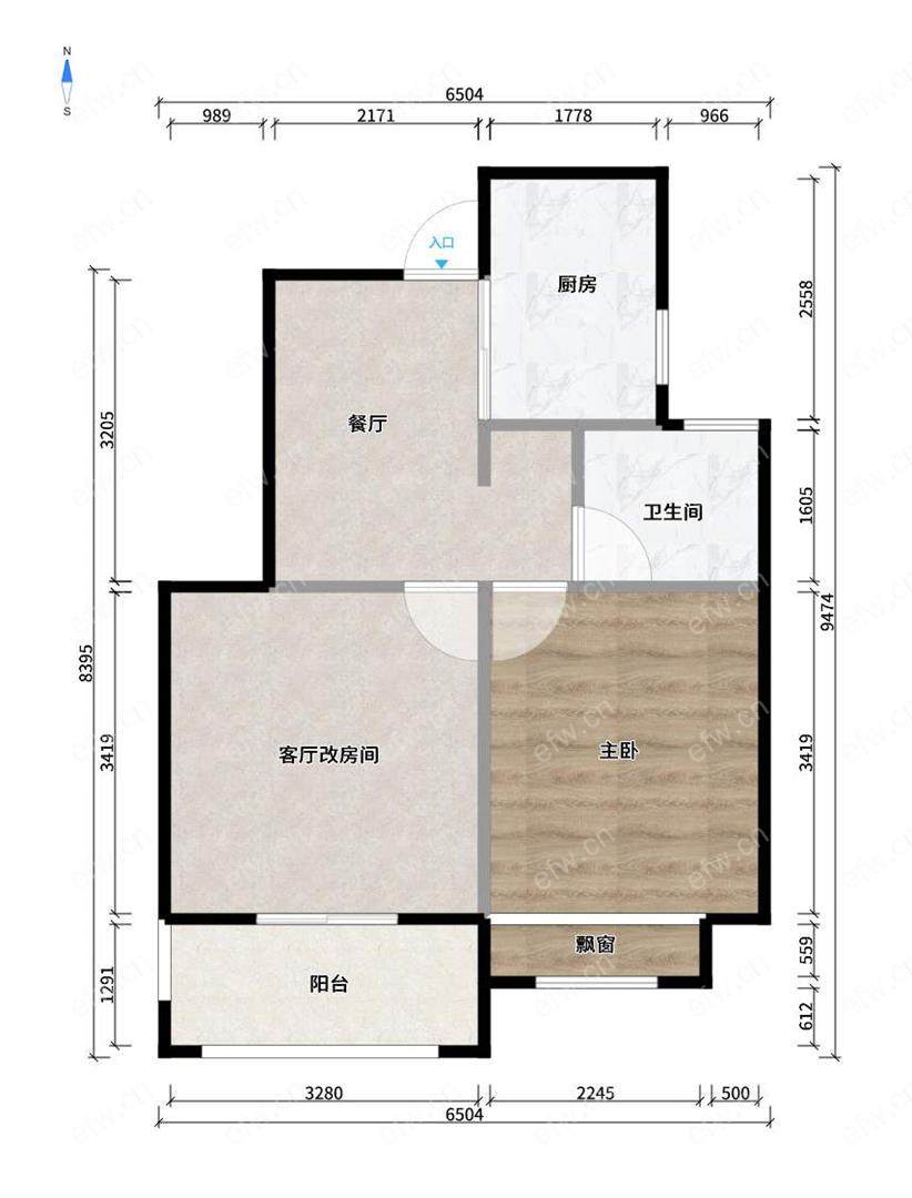 天渝骏    园精装修2房