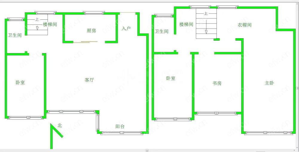 玺悦珑庭 叠墅 上下两层   精装修