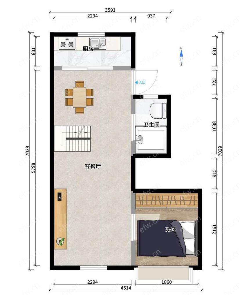 精装修复式结构，看房提前预约，自住状态