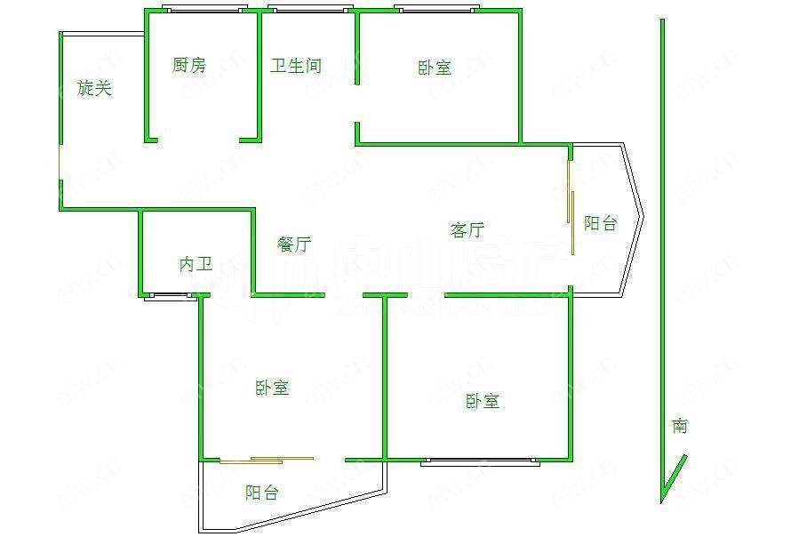 太湖佳园 3室2厅