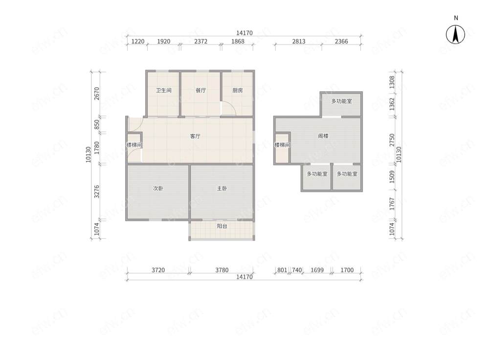 叙康里 3室2厅