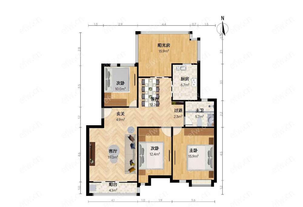 精装修拎包入住楼梯房
