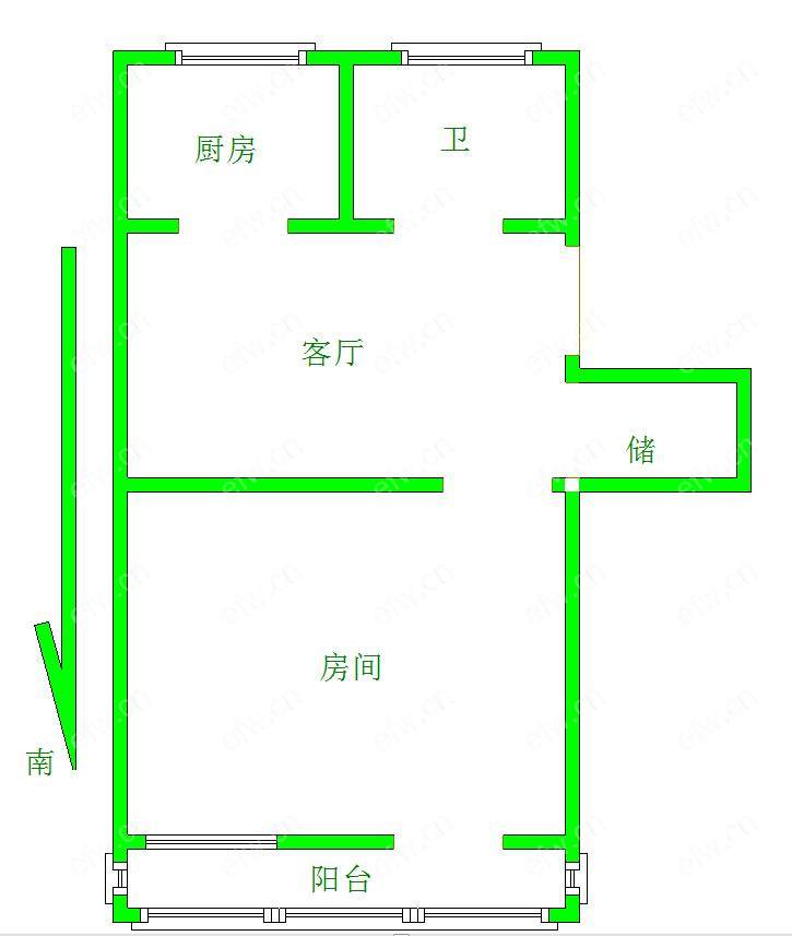 三阳广场 道长巷中间楼层 精装单间 看房方便