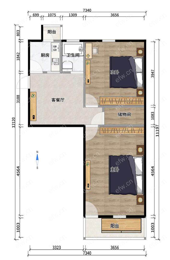 盛新里 5月底满2年 在的