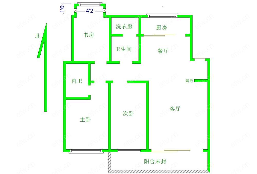 蠡湖香樟园 3室2厅