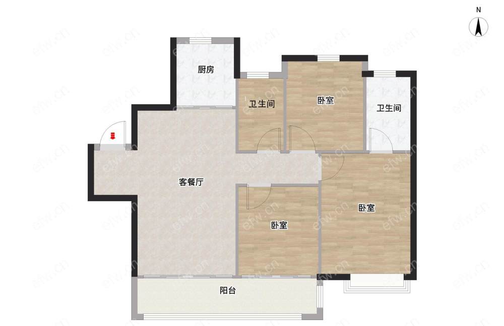 云筑115精装房