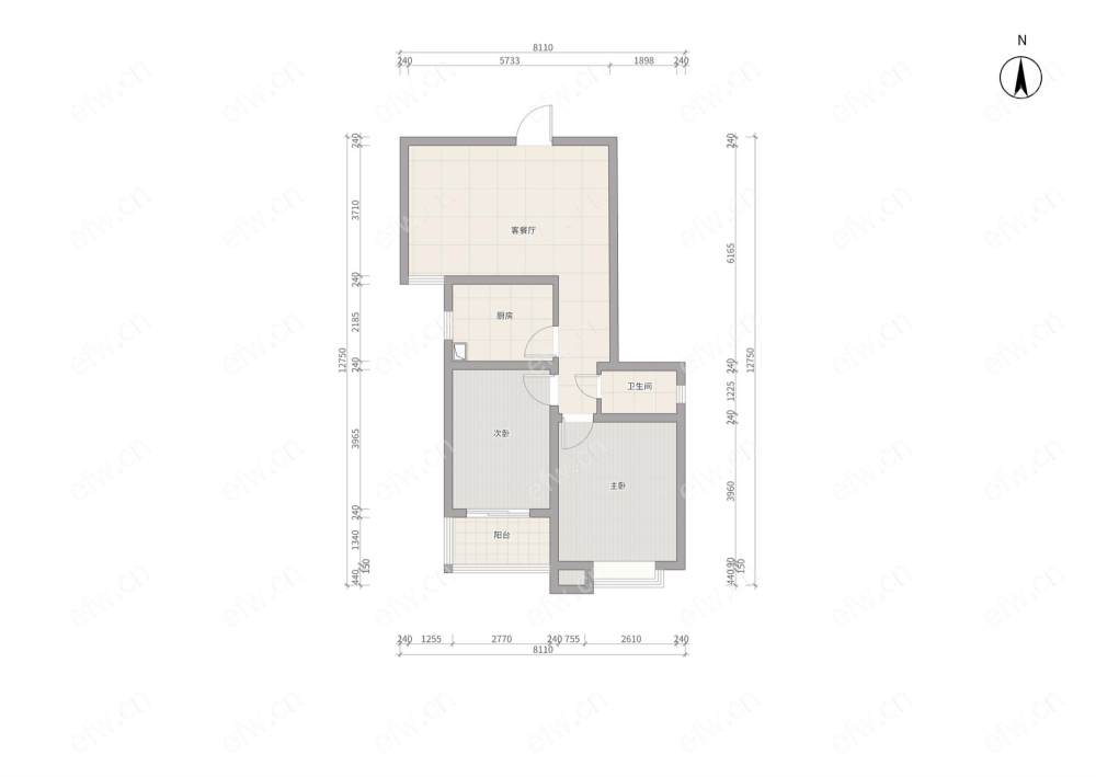 建乐家园（建乐苑） 2室2厅