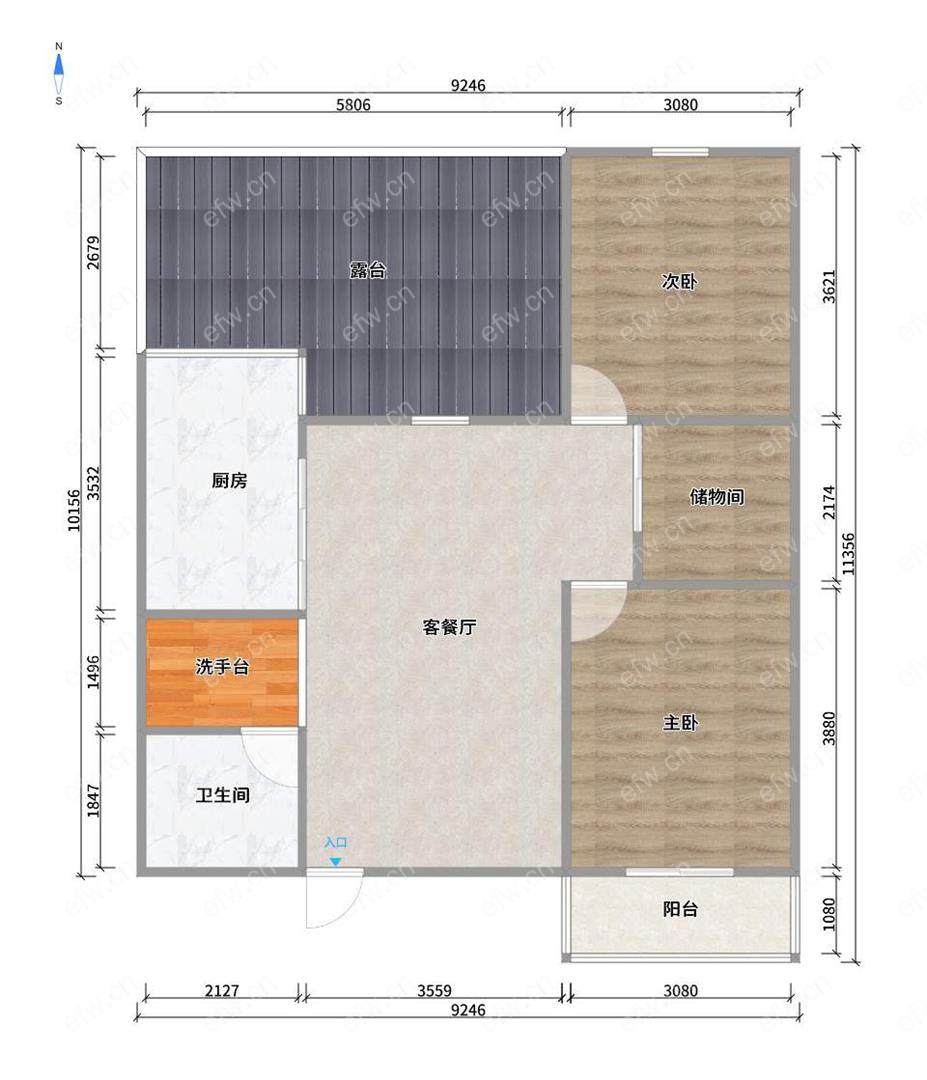 惠畅里精装 2室2厅......