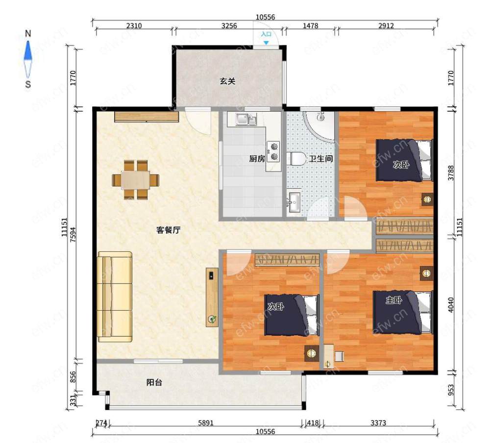 精装三南   保养好  拎包入住单价优