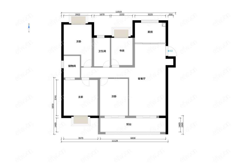 融侨悦府精装 3室2厅诚心出售