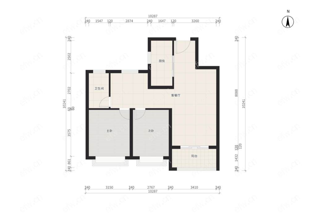 运河景观房 开发商精装未住过人