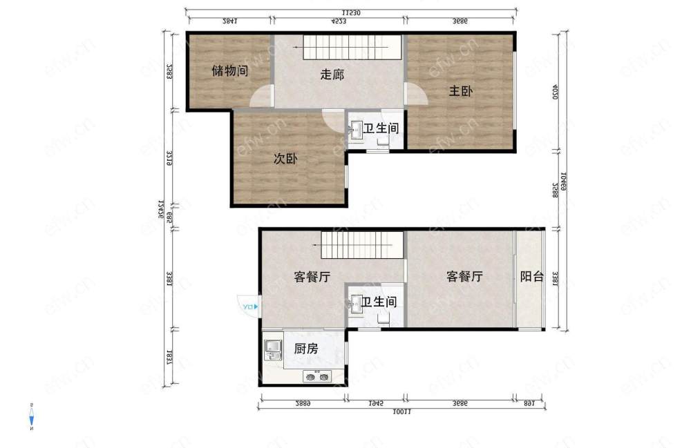 阳光100际新城   精装2房诚心出售