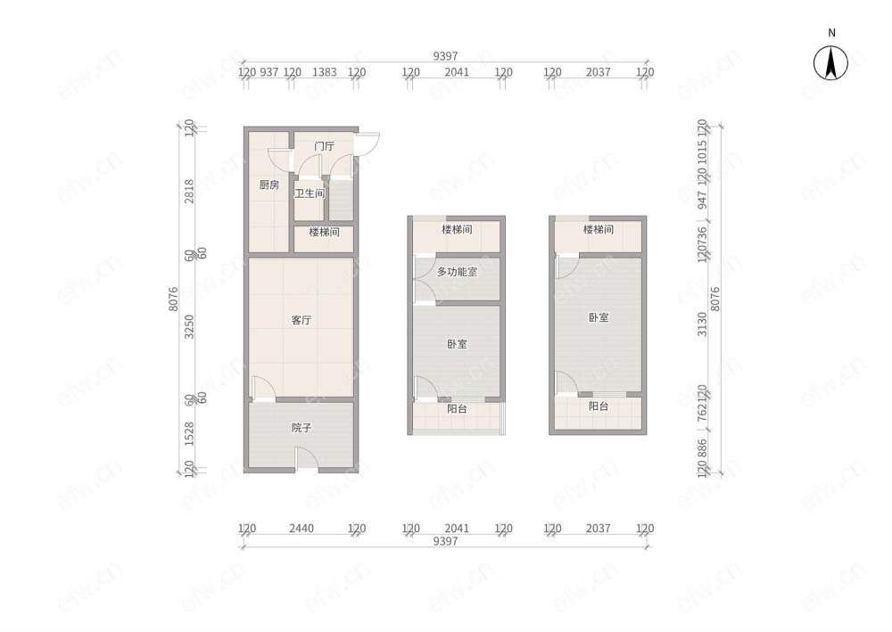 马场上自建私房土划拨3层