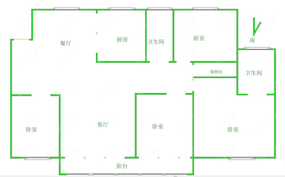 万科天一玖著(凤天美庭) 4室2厅