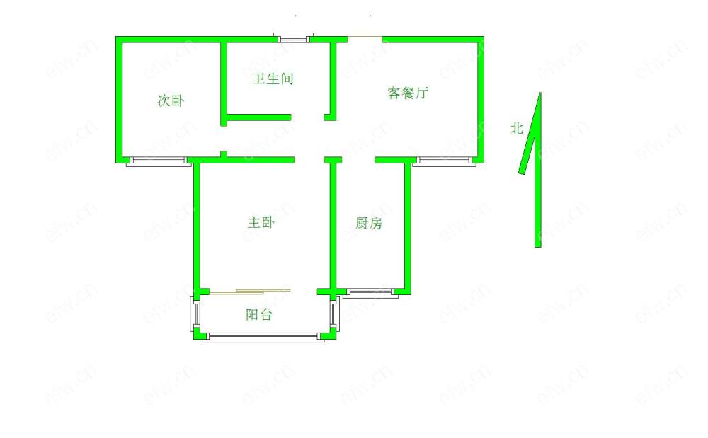 梁湖南苑 2室2厅精装修出租