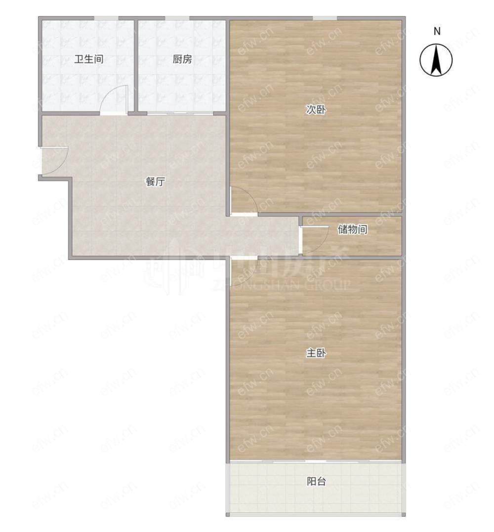 刘潭二村 3/6楼   楼层