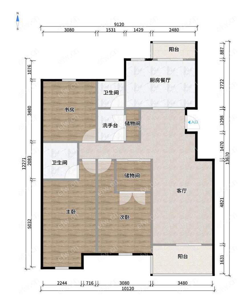 电梯费二楼四居室近盛岸路