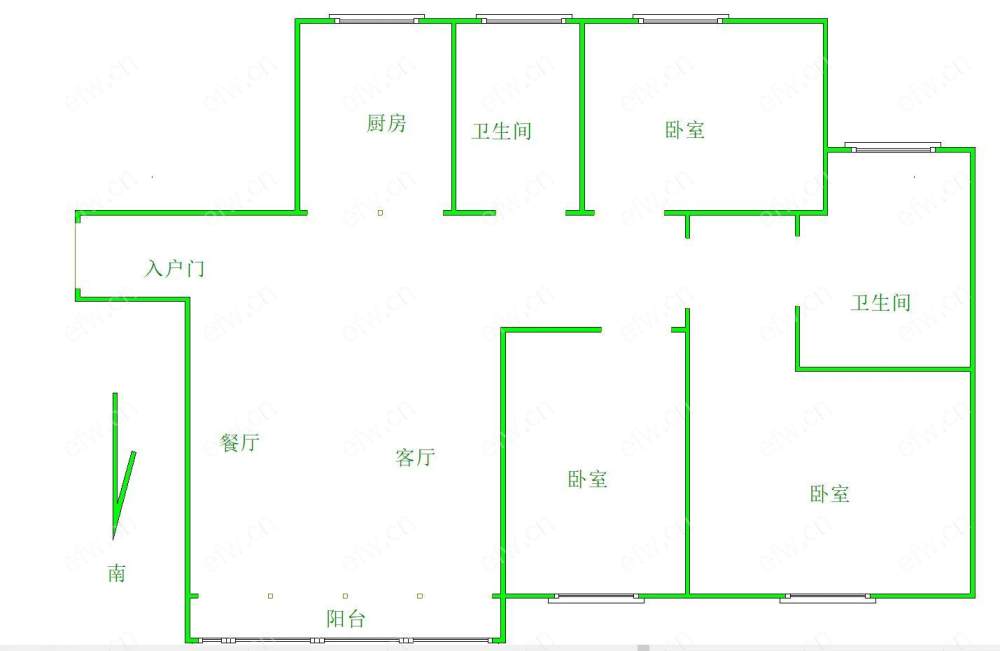 天一新城 万科品质 精装三房