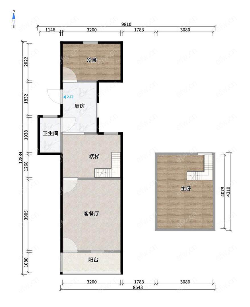 惠华新村 1室1厅 出门地铁