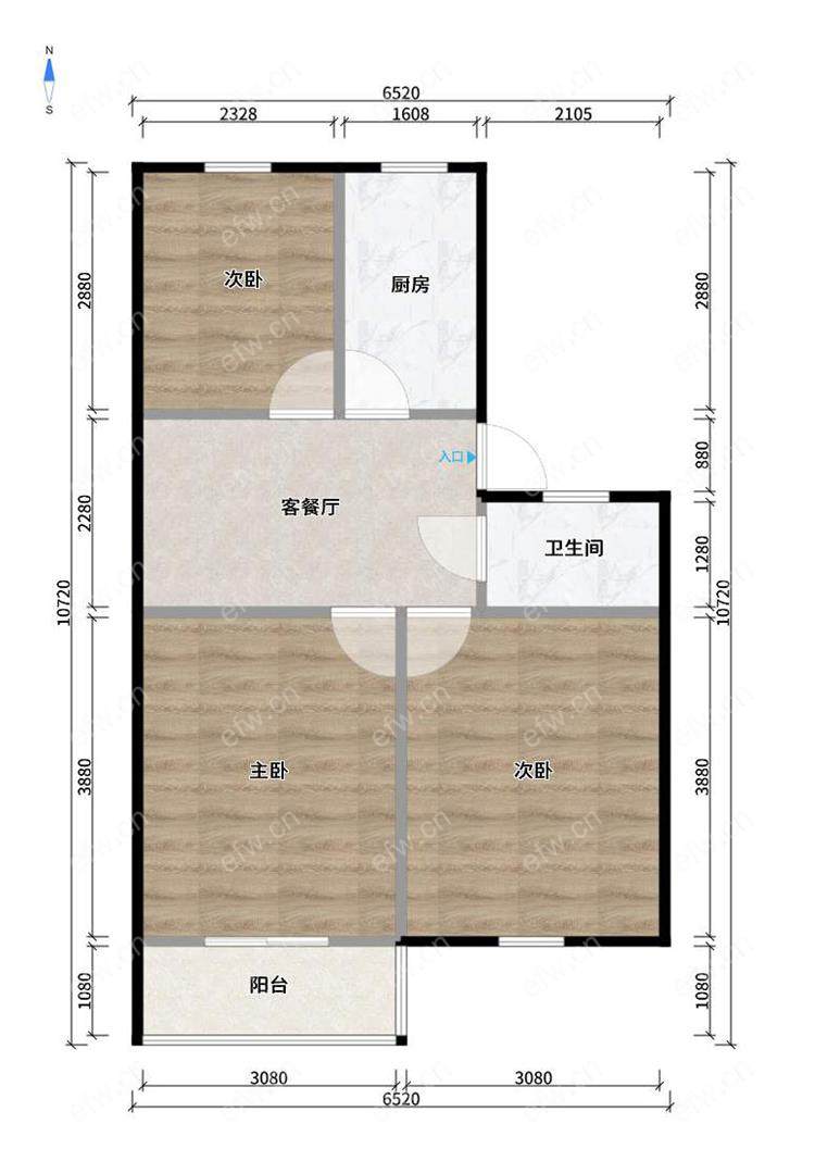 欣欣山庄 3室1厅