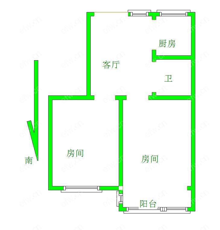 南苑新村（梁溪） 2室1厅