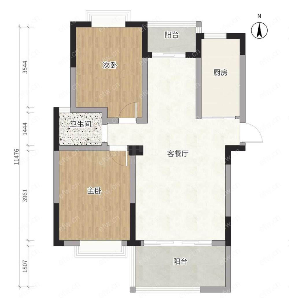 village room房 全明户型 另送家电